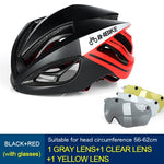 Bike Helmets Sunglasses Cycling Glasses 3 Lens