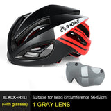 Bike Helmets Sunglasses Cycling Glasses 3 Lens