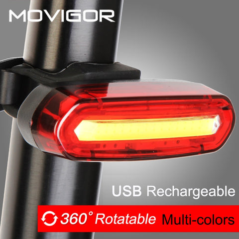 120Lumens USB Rechargeable Bicycle Rear Light Cycling LED