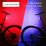 120Lumens USB Rechargeable Bicycle Rear Light Cycling LED