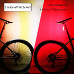 120Lumens USB Rechargeable Bicycle Rear Light Cycling LED