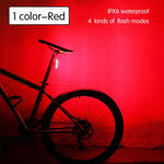 120Lumens USB Rechargeable Bicycle Rear Light Cycling LED