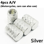 Tube Tyre Bicycle AV SV American AIR Valve Cap Dustproof