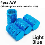 Tube Tyre Bicycle AV SV American AIR Valve Cap Dustproof