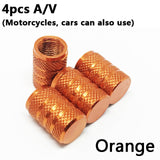Tube Tyre Bicycle AV SV American AIR Valve Cap Dustproof
