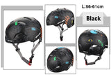 Round Mountain Bike Helmet-Men Women Outdoor Extreme Sports Safety Helmet