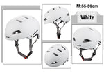 Round Mountain Bike Helmet-Men Women Outdoor Extreme Sports Safety Helmet