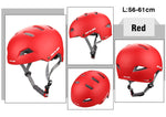 Round Mountain Bike Helmet-Men Women Outdoor Extreme Sports Safety Helmet