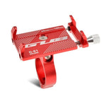 Aluminum Bicycle Phone Holder For 3.5-6.2 inch Smartphone Adjustable Support GPS