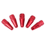 Aluminum Alloy Bicycle Presta Valve Caps High Pressure