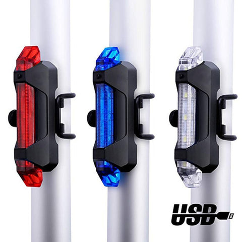 Bicycle light Rechargeable LED-Safety Warning Cycling Light Portable Flash
