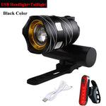 15000LM T6 USB Rear Light Adjustable Bicycle Light