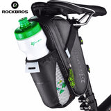 Bicycle Saddle Bag With Water Bottle Pocket Waterproof